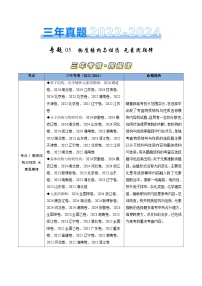 2022-2024年三年高考真题分类汇编（全国通用）化学专题05物质结构与性质元素周期律（Word版附解析）