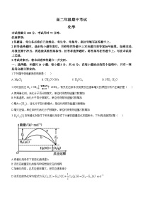 河北省保定市河北定州中学2024-2025学年高二上学期11月期中考试 化学试题(无答案)