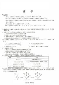 河北省沧州市三校联考2024-2025学年高三上学期11月期中考试 化学试题