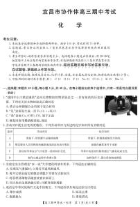 湖北省宜昌市协作体2024-2025学年高三上学期期中考试化学试卷（PDF版附解析）