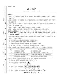 安徽省鼎尖联盟2024-2025学年高三上学期11月联考+化学试题+