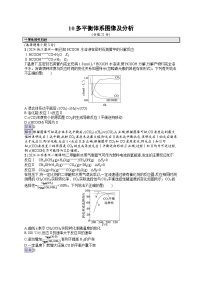 备战2025年高考二轮复习化学（通用版）选择题热点练10 多平衡体系图像及分析（Word版附解析）
