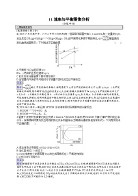 备战2025年高考二轮复习化学（广东版）选择题热点练11 速率与平衡图像分析（Word版附解析）