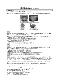 备战2025年高考二轮复习化学（广东版）选择题标准练7（Word版附解析）