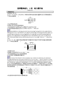 备战2025年高考二轮复习化学（广东版）大单元选择题突破练9 B组（Word版附解析）