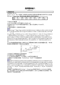 备战2025年高考二轮复习化学（山东版）大单元选择题突破练8（Word版附解析）