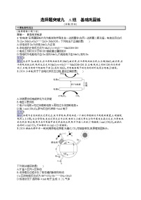 备战2025年高考二轮复习化学（湖南版）大单元选择题突破练9 A组（Word版附解析）