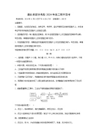 2024年湖北省部分名校高二(上)期中联考化学试卷