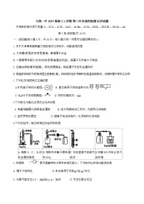 天津市天津市滨海新区天津市滨海新区大港第一中学2024-2025学年高三上学期11月期中化学试题