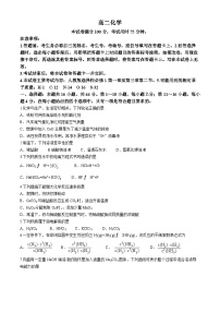 广东省茂名市多校2024-2025学年高二上学期期中联考 化学试题（含答案）