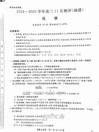 化学丨金太阳百校联考福建省2025届高三上学期11月测评化学试卷及答案