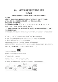 山西省吕梁市2025届高三(上)期中阶段性测试化学试卷(含答案)