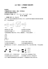 四川省眉山市东坡区校际联考2024-2025学年高一上学期11月期中考试 化学试题