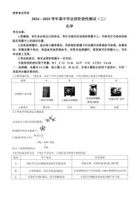 河南天一大联考2024～2025学年高三(上)阶段性检测(三)化学试卷(含答案)