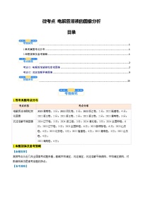 微考点05 电解质溶液的图像分析（核心考点精讲精练）-2025年高考化学一轮复习讲练专题（新高考通用）