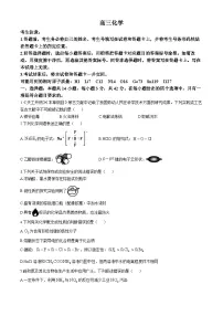 湖南省多校2024-2025学年高三上学期11月联考化学试题