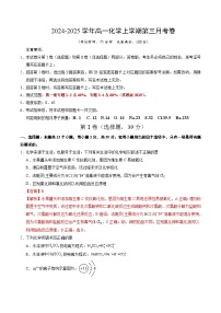 高一化学第三次月考卷（江苏专用，苏教版2019必修第一册专题1~4）2024-2025学年高中上学期第三次月考.zip