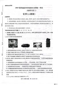 2025届青桐鸣大联考高三上学期11月月考化学试题+答案