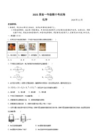 贵州省贵阳市乌当区某校2024-2025学年高一上学期期中检测 化学试题