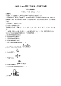 贵州省六盘水市2025届高三上学期第二次诊断性监测化学
