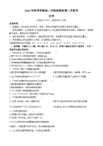 广西壮族自治区河池市十校协作体2024-2025学年高一上学期12月月考化学试题