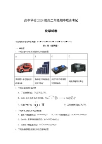 四川省眉山市东坡区高中学校2024-2025学年高二上学期11月期中联合考试 化学试题 （含答案）