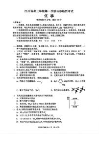 四川省蓉城名校2025届高三年级第一次联合诊断性考试化学试卷