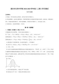 2024～2025学年重庆市长寿中学校高二(上)12月月考化学试卷(含答案)