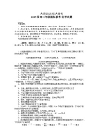 广东省大湾区（正禾）2024-2025学年高三上学期12月大联考化学试卷（Word版附解析）