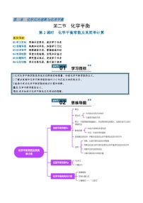 人教版 (2019)选择性必修1第二节 化学平衡第2课时学案设计