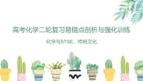 专题一 化学与STSE、传统文化 课件——2025届高考化学二轮复习