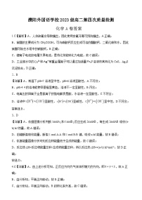 河南省濮阳外国语学校2024-2025学年高二上学期12月月考 化学试题