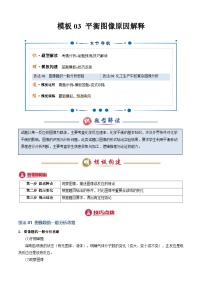 模板03 平衡图像原因解释-2025年高考化学答题技巧与模板构建专练(新高考通用）