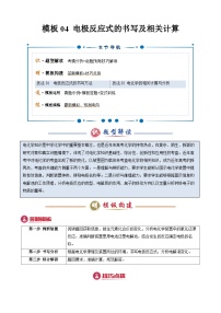 模板04 电极反应式的书写及相关计算-2025年高考化学答题技巧与模板构建专练(新高考通用）