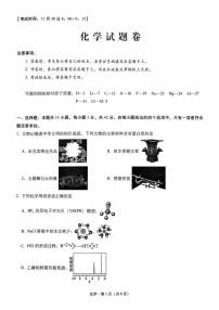 2024年重庆一中高三11月期中试卷 化学试题（含答案）