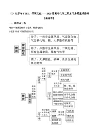 专题01 化学与STSE、传统文化（讲练）—2025学高考化学二轮复习易错重难提升【新高考】（含解析）