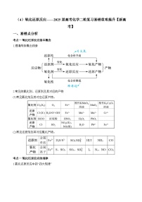 专题04 氧化还原反应（讲练）—2025学高考化学二轮复习易错重难提升（含解析）【新高考】