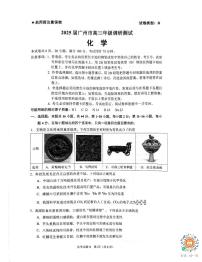 2025届广州市高三上学期12月调研测试化学试题+答案