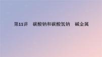 2025版高考化学全程一轮复习第11讲碳酸钠和碳酸氢钠碱金属课件