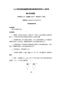 湖北省随州市部分高中联考协作体2024-2025学年高三上学期12月联考化学试题含答案