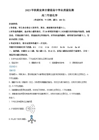 四川省宜宾市2023-2024学年高二上学期教学质量测试化学试卷（Word版附解析）
