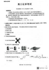 江西省重点高中部分学校2024-2025学年高三上学期1月联考+化学试卷