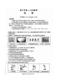 2025届河北金太阳高三10月联考化学试卷及参考答案