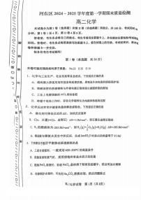 天津市河东区2024-2025学年高二上学期期末质量检测 化学试卷