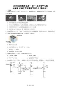 2024北京重点校高一（下）期末真题化学汇编：化学键 化学反应规律章节综合2（鲁科版）