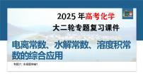 专题六　主观题突破1　电离常数、水解常数、溶度积常数的综合应用--2025年高考化学大二轮专题复习课件+讲义+专练