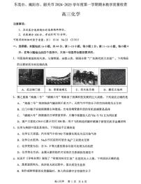 广东省揭阳市2024-2025学年高三上学期1月期末考试 化学试题