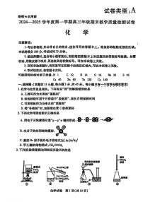 内蒙古包头市2024-2025学年高三上期期末考试化学试卷含答案