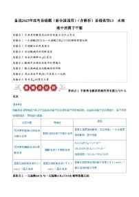 易错类型13 水溶液中的离子平衡（9大易错点）练习 备战2025年高考化学易错题（新全国通用）（含解析）