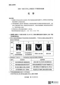 安徽省部分学校2025届高三上学期1月期末检测化学试题（PDF版附答案）